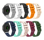 20 mm breites, einfarbiges Silikon-Uhrenarmband mit Wellenpunktmuster, passend für Samsung Galaxy Watch 4 Classic (42 mm), Samsung Galaxy Watch 4 Classic (46 mm), Samsung Galaxy Watch Active 2 (40 mm) und Samsung Galaxy Watch Active 2 (44 mm).