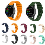 22 mm breites, einfarbiges Silikon-Uhrenarmband mit Wellenpunktmuster, passend für Samsung Galaxy Watch3 (45 mm), Samsung Galaxy Watch (46 mm), Samsung Gear S3 Classic und Samsung Gear S3 Frontier.