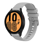 22 mm breites, einfarbiges Silikon-Uhrenarmband mit Wellenpunktmuster, passend für Samsung Galaxy Watch3 (45 mm), Samsung Galaxy Watch (46 mm), Samsung Gear S3 Classic und Samsung Gear S3 Frontier.