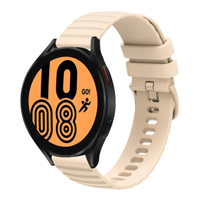 22 mm breites, einfarbiges Silikon-Uhrenarmband mit Wellenpunktmuster, passend für Samsung Galaxy Watch3 (45 mm), Samsung Galaxy Watch (46 mm), Samsung Gear S3 Classic und Samsung Gear S3 Frontier.