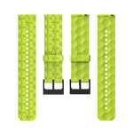 22 mm breites, einfarbiges Silikon-Uhrenarmband mit Fußballmuster, passend für Samsung Galaxy Watch3 (45 mm), Samsung Galaxy Watch (46 mm), Samsung Gear S3 Classic und Samsung Gear S3 Frontier.