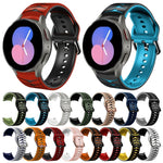Gebogenes Textur-Silikonarmband, für Samsung Galaxy Watch 5 44mm, für Samsung Galaxy Watch 5 40mm, für Samsung Galaxy Watch 5 Pro 45mm