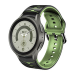 Gebogenes Textur-Silikonarmband, für Samsung Galaxy Watch 5 44mm, für Samsung Galaxy Watch 5 40mm, für Samsung Galaxy Watch 5 Pro 45mm