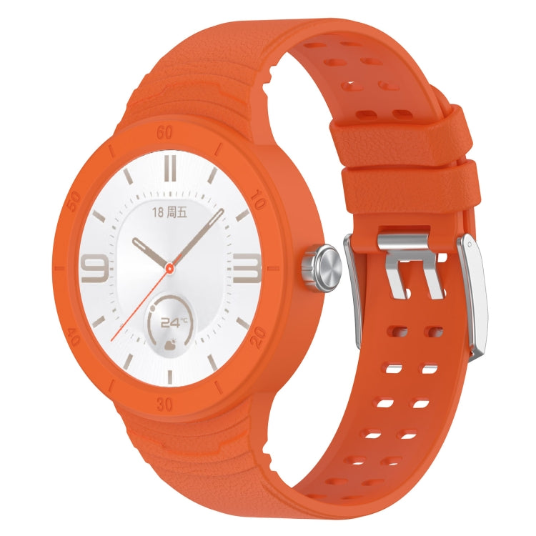 Silicone Breathable Integrated Watch Band, For Huawei Watch GT Cyber