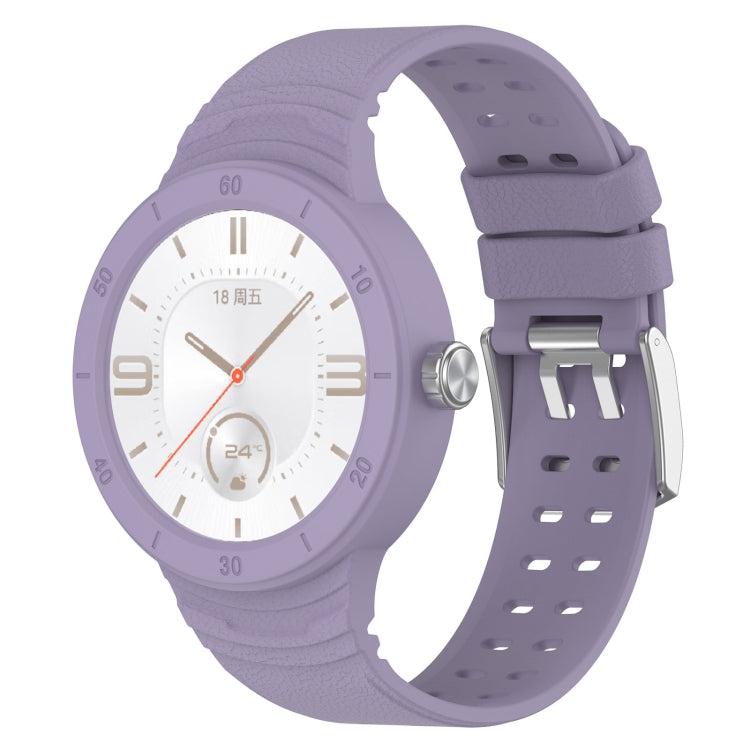 Silicone Breathable Integrated Watch Band, For Huawei Watch GT Cyber