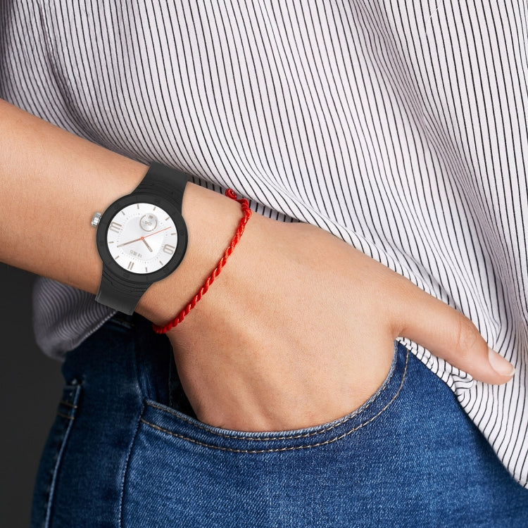 Silicone Breathable Integrated Watch Band, For Huawei Watch GT Cyber