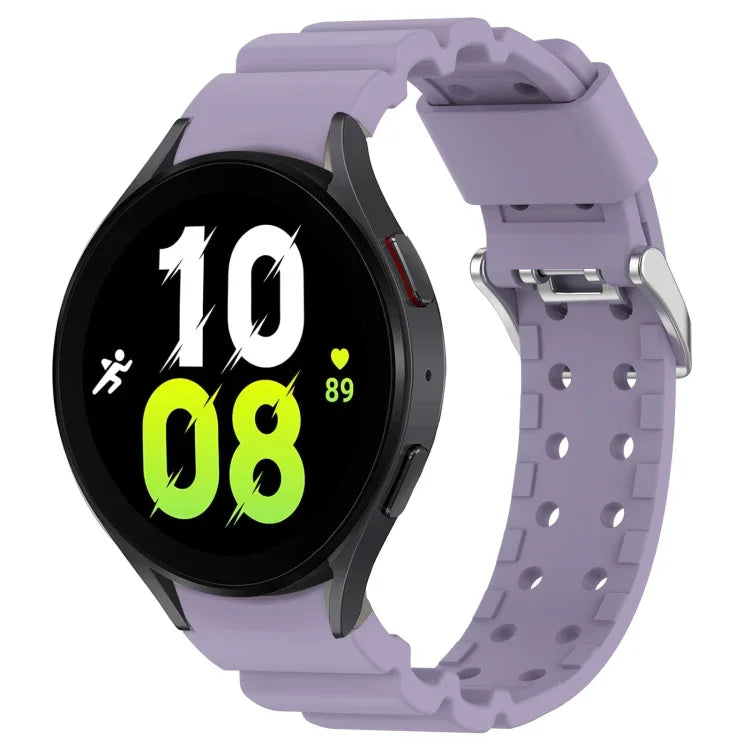Armor Silikonarmband in reinen Farben, passend für Samsung Galaxy Watch5 44 mm, Samsung Galaxy Watch5 40 mm, Samsung Galaxy Watch5 Pro 45 mm, Samsung Galaxy Watch4 44 mm, Samsung Galaxy Watch4 40 mm, Samsung Galaxy Watch4 Classic 42 mm ...
