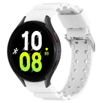 Armor Silikonarmband in reinen Farben, passend für Samsung Galaxy Watch5 44 mm, Samsung Galaxy Watch5 40 mm, Samsung Galaxy Watch5 Pro 45 mm, Samsung Galaxy Watch4 44 mm, Samsung Galaxy Watch4 40 mm, Samsung Galaxy Watch4 Classic 42 mm ...
