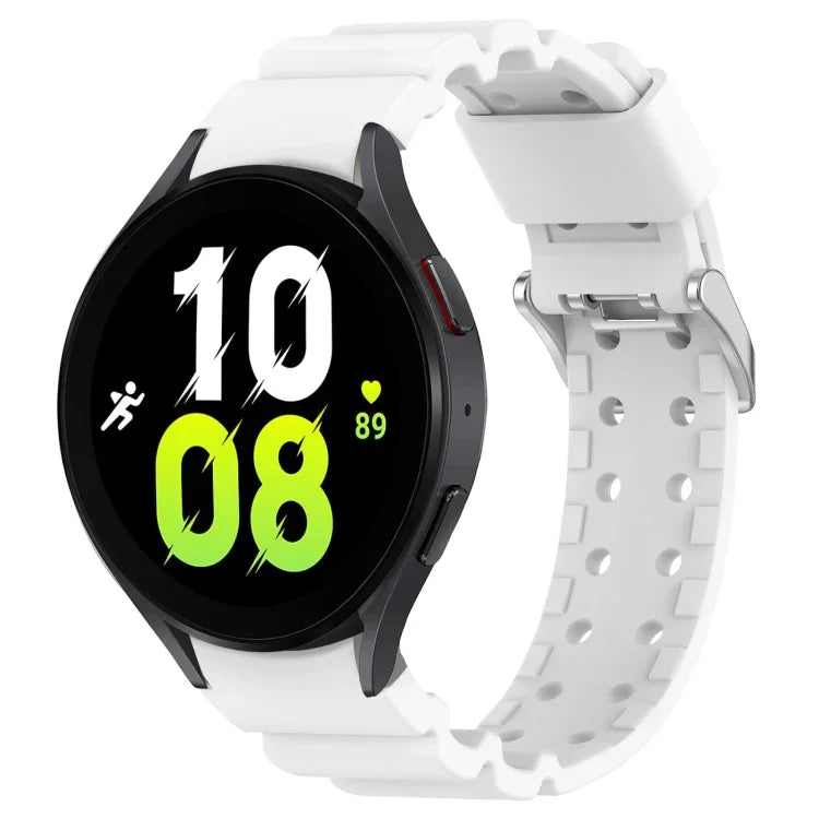 Armor Silikonarmband in reinen Farben, passend für Samsung Galaxy Watch5 44 mm, Samsung Galaxy Watch5 40 mm, Samsung Galaxy Watch5 Pro 45 mm, Samsung Galaxy Watch4 44 mm, Samsung Galaxy Watch4 40 mm, Samsung Galaxy Watch4 Classic 42 mm ...