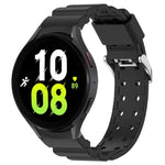 Armor Silikonarmband in reinen Farben, passend für Samsung Galaxy Watch5 44 mm, Samsung Galaxy Watch5 40 mm, Samsung Galaxy Watch5 Pro 45 mm, Samsung Galaxy Watch4 44 mm, Samsung Galaxy Watch4 40 mm, Samsung Galaxy Watch4 Classic 42 mm ...
