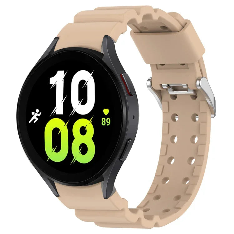 Armor Silikonarmband in reinen Farben, passend für Samsung Galaxy Watch5 44 mm, Samsung Galaxy Watch5 40 mm, Samsung Galaxy Watch5 Pro 45 mm, Samsung Galaxy Watch4 44 mm, Samsung Galaxy Watch4 40 mm, Samsung Galaxy Watch4 Classic 42 mm ...