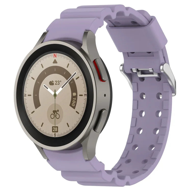 Armor Silikonarmband in reinen Farben, passend für Samsung Galaxy Watch5 44 mm, Samsung Galaxy Watch5 40 mm, Samsung Galaxy Watch5 Pro 45 mm, Samsung Galaxy Watch4 44 mm, Samsung Galaxy Watch4 40 mm, Samsung Galaxy Watch4 Classic 42 mm ...