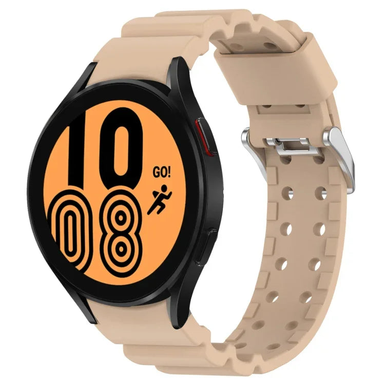 Armor Silikonarmband in reinen Farben, passend für Samsung Galaxy Watch5 44 mm, Samsung Galaxy Watch5 40 mm, Samsung Galaxy Watch5 Pro 45 mm, Samsung Galaxy Watch4 44 mm, Samsung Galaxy Watch4 40 mm, Samsung Galaxy Watch4 Classic 42 mm ...