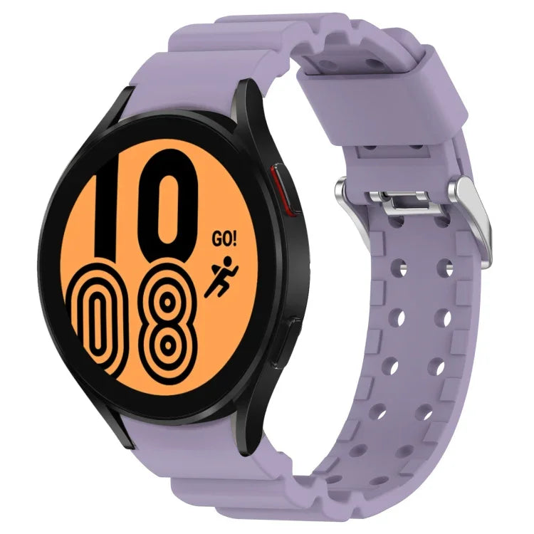 Armor Silikonarmband in reinen Farben, passend für Samsung Galaxy Watch5 44 mm, Samsung Galaxy Watch5 40 mm, Samsung Galaxy Watch5 Pro 45 mm, Samsung Galaxy Watch4 44 mm, Samsung Galaxy Watch4 40 mm, Samsung Galaxy Watch4 Classic 42 mm ...