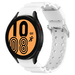 Armor Silikonarmband in reinen Farben, passend für Samsung Galaxy Watch5 44 mm, Samsung Galaxy Watch5 40 mm, Samsung Galaxy Watch5 Pro 45 mm, Samsung Galaxy Watch4 44 mm, Samsung Galaxy Watch4 40 mm, Samsung Galaxy Watch4 Classic 42 mm ...