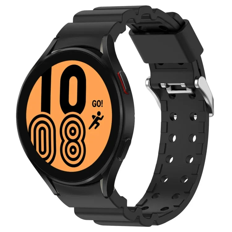 Armor Silikonarmband in reinen Farben, passend für Samsung Galaxy Watch5 44 mm, Samsung Galaxy Watch5 40 mm, Samsung Galaxy Watch5 Pro 45 mm, Samsung Galaxy Watch4 44 mm, Samsung Galaxy Watch4 40 mm, Samsung Galaxy Watch4 Classic 42 mm ...
