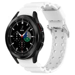 Armor Silikonarmband in reinen Farben, passend für Samsung Galaxy Watch5 44 mm, Samsung Galaxy Watch5 40 mm, Samsung Galaxy Watch5 Pro 45 mm, Samsung Galaxy Watch4 44 mm, Samsung Galaxy Watch4 40 mm, Samsung Galaxy Watch4 Classic 42 mm ...