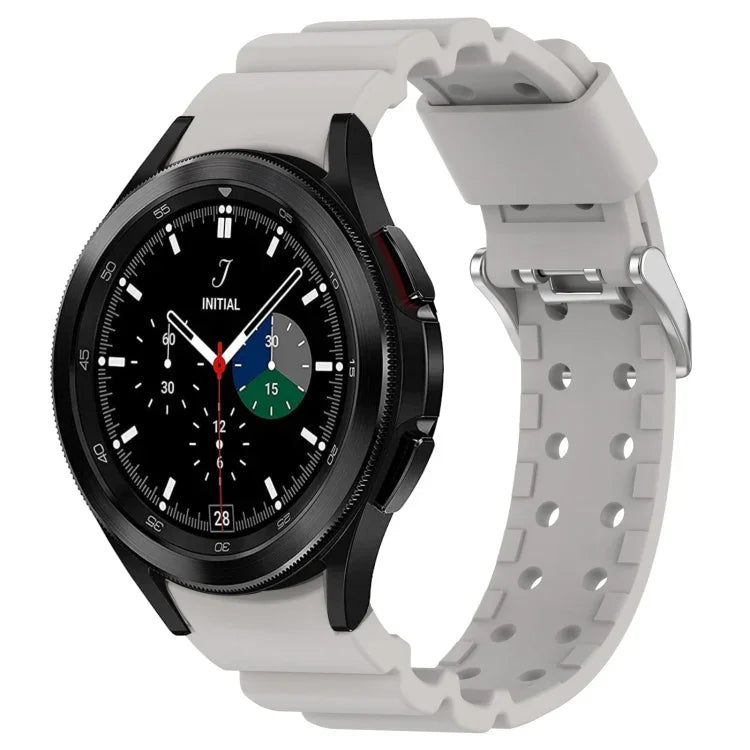 Armor Silikonarmband in reinen Farben, passend für Samsung Galaxy Watch5 44 mm, Samsung Galaxy Watch5 40 mm, Samsung Galaxy Watch5 Pro 45 mm, Samsung Galaxy Watch4 44 mm, Samsung Galaxy Watch4 40 mm, Samsung Galaxy Watch4 Classic 42 mm ...