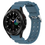 Armor Silikonarmband in reinen Farben, passend für Samsung Galaxy Watch5 44 mm, Samsung Galaxy Watch5 40 mm, Samsung Galaxy Watch5 Pro 45 mm, Samsung Galaxy Watch4 44 mm, Samsung Galaxy Watch4 40 mm, Samsung Galaxy Watch4 Classic 42 mm ...