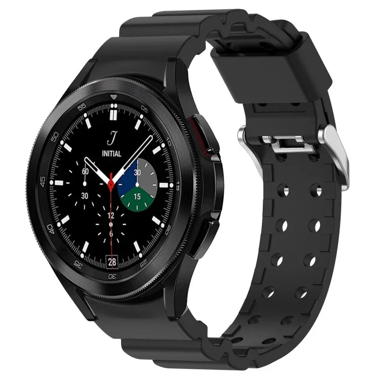 Armor Silikonarmband in reinen Farben, passend für Samsung Galaxy Watch5 44 mm, Samsung Galaxy Watch5 40 mm, Samsung Galaxy Watch5 Pro 45 mm, Samsung Galaxy Watch4 44 mm, Samsung Galaxy Watch4 40 mm, Samsung Galaxy Watch4 Classic 42 mm ...