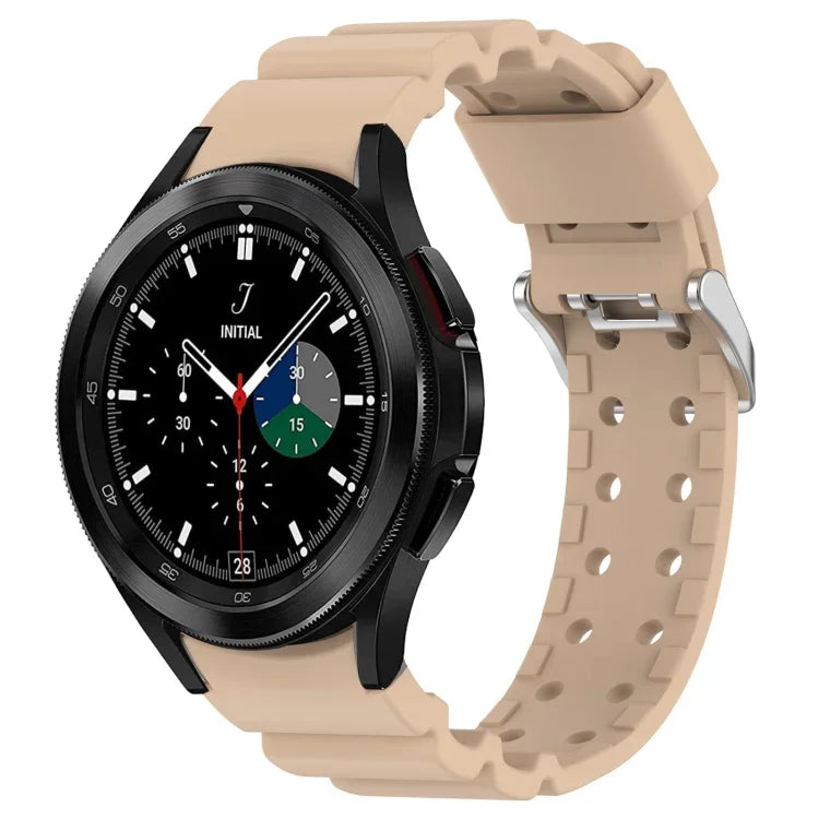 Armor Silikonarmband in reinen Farben, passend für Samsung Galaxy Watch5 44 mm, Samsung Galaxy Watch5 40 mm, Samsung Galaxy Watch5 Pro 45 mm, Samsung Galaxy Watch4 44 mm, Samsung Galaxy Watch4 40 mm, Samsung Galaxy Watch4 Classic 42 mm ...