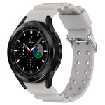 Armor Silikonarmband in reinen Farben, passend für Samsung Galaxy Watch5 44 mm, Samsung Galaxy Watch5 40 mm, Samsung Galaxy Watch5 Pro 45 mm, Samsung Galaxy Watch4 44 mm, Samsung Galaxy Watch4 40 mm, Samsung Galaxy Watch4 Classic 42 mm ...