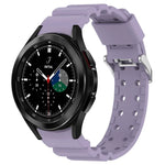 Armor Silikonarmband in reinen Farben, passend für Samsung Galaxy Watch5 44 mm, Samsung Galaxy Watch5 40 mm, Samsung Galaxy Watch5 Pro 45 mm, Samsung Galaxy Watch4 44 mm, Samsung Galaxy Watch4 40 mm, Samsung Galaxy Watch4 Classic 42 mm ...