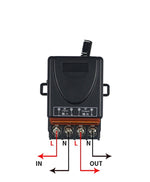 AC 220V 30A Channel High Power Low Consumption Universal Industrial Lifter Control Wireless Remote Controller Switch
