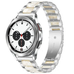Interbead-Armband aus Kunstharz und Metall, für Galaxy Watch 4 Classic 42/46 mm
