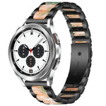 Interbead-Armband aus Kunstharz und Metall, für Galaxy Watch 4 Classic 42/46 mm