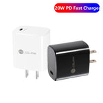 PD11 Mini Single Port PD3.0 USB-C / Type-C 20W Schnellladegerät für iPhone / iPad Serie, US-Stecker