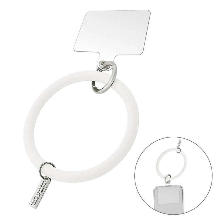 JUNSUNMAY Silikonarmband Handy-Handschlaufe Anti-Verlust-Handgelenkschlaufe Universal für Handyhülle