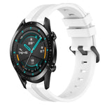 22mm Concave Striped Slicone Watch Band, For Huawei Watch GT 2E, For Huawei GT2 46mm, For Honor Watch GS 3, For Honor Watch GS Pro