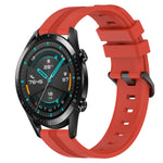 22mm Concave Striped Slicone Watch Band, For Huawei Watch GT 2E, For Huawei GT2 46mm, For Honor Watch GS 3, For Honor Watch GS Pro