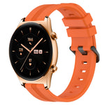 22mm Concave Striped Slicone Watch Band, For Huawei Watch GT 2E, For Huawei GT2 46mm, For Honor Watch GS 3, For Honor Watch GS Pro