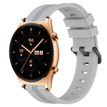 22mm Concave Striped Slicone Watch Band, For Huawei Watch GT 2E, For Huawei GT2 46mm, For Honor Watch GS 3, For Honor Watch GS Pro