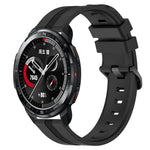 22mm Concave Striped Slicone Watch Band, For Huawei Watch GT 2E, For Huawei GT2 46mm, For Honor Watch GS 3, For Honor Watch GS Pro