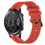 22mm Concave Striped Slicone Watch Band, For Honor Magic Watch 2 46mm, For Honor Watch Dream, For Huawei Watch GT3 SE