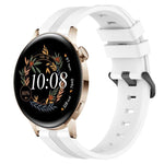 20mm Concave Striped Slicone Watch Band, For Huawei Watch GT3 Pro 43mm, For Huawei Watch GT3 42mm, For Huawei Watch GT2 42mm, For Huawei Watch 2