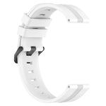 20mm Concave Striped Slicone Watch Band, For Amazfit GTS 2, For Amazfit GTS, For Amazfit GTR 42mm, For Amazfit Pop Pro