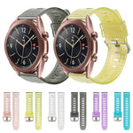 20 mm transparentes, glänzendes Diamant-TPU-Uhrenarmband