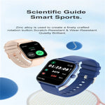 P58 Smartwatch mit 1,96 Zoll Farbbildschirm und Unterstützung für Herzfrequenz- und Blutdruckmessung