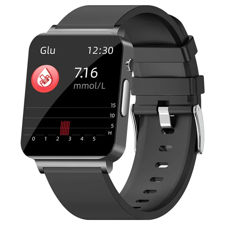 KS03 Smartwatch mit 1,72-Zoll-Farbbildschirm, unterstützt Herzfrequenz- und Blutdruckmessung