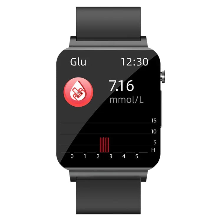 KS03 Smartwatch mit 1,72-Zoll-Farbbildschirm, unterstützt Herzfrequenz- und Blutdruckmessung