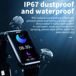 EP02 Smartwatch mit 1,57-Zoll-Farbbildschirm, unterstützt Herzfrequenz- und Blutdruckmessung