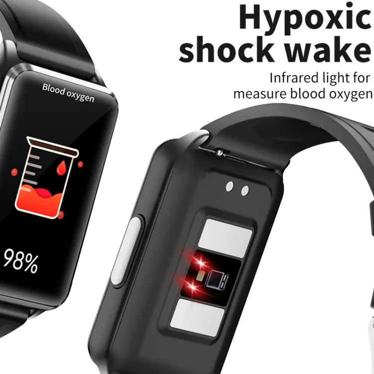 EP02 Smartwatch mit 1,57-Zoll-Farbbildschirm, unterstützt Herzfrequenz- und Blutdruckmessung