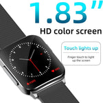 EP03 Smartwatch mit 1,83-Zoll-Farbbildschirm, unterstützt Herzfrequenz- und Blutdruckmessung