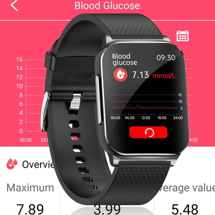 EP03 Smartwatch mit 1,83-Zoll-Farbbildschirm, unterstützt Herzfrequenz- und Blutdruckmessung