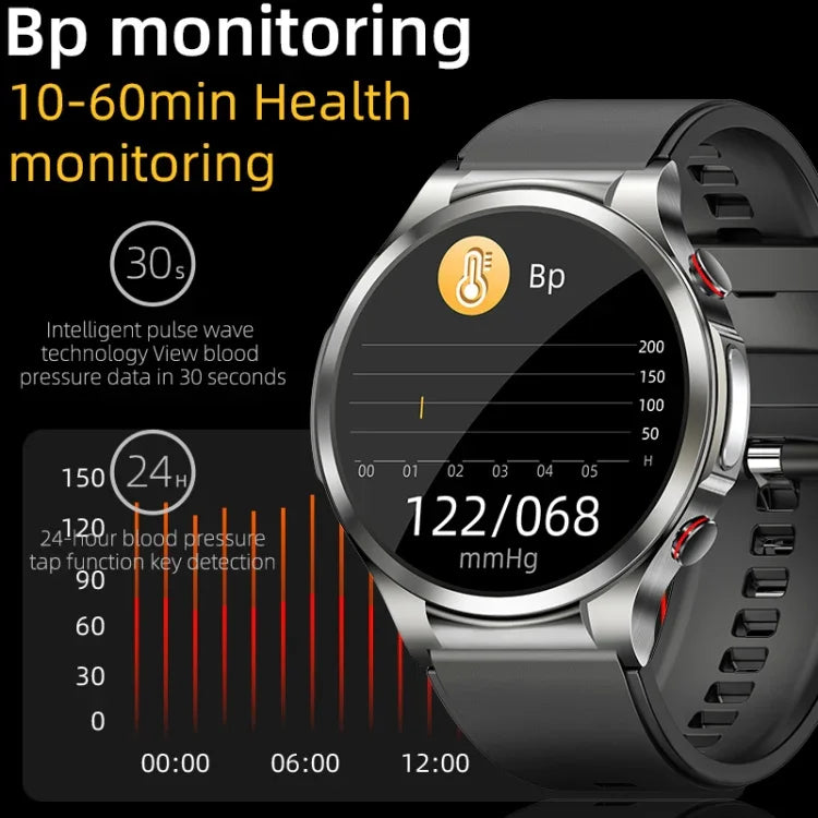 W11 Smartwatch mit 1,32-Zoll-Farbbildschirm, unterstützt Herzfrequenz- und Blutdruckmessung