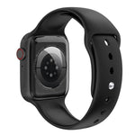 W38 Smartwatch mit 1,9-Zoll-Farbbildschirm, unterstützt Herzfrequenz- und Blutdruckmessung